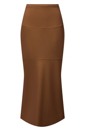 Женская шерстяная юбка JIL SANDER коричневого цвета по цене 76450 руб., арт. JSPT720009-WT207908A | Фото 1 Женская шерстяная юбка JIL SANDER коричневого цвета, арт. JSPT720009-WT207908A | Фото 1 (Материал внешний: Шерсть; Длина Ж (юбки, платья, шорты): Миди; Стили: Минимализм; Женское Кросс-КТ: Юбка-одежда)