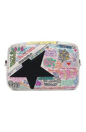 Женская сумка GOLDEN GOOSE DELUXE BRAND разноцветного цвета по цене 42400 руб., арт. GWA00101.A000258 | Фото 1 Женская сумка GOLDEN GOOSE DELUXE BRAND разноцветного цвета, арт. GWA00101.A000258 | Фото 1
