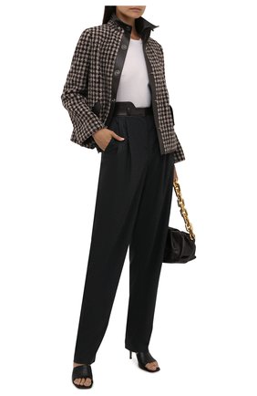 Женская шерстяная куртка GIORGIO ARMANI коричневого цвета по цене 337500 руб., арт. 1WHGG0NJ/T02N2 | Фото 2 Женская шерстяная куртка GIORGIO ARMANI коричневого цвета, арт. 1WHGG0NJ/T02N2 | Фото 2