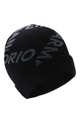 Детский комплект из шапки и шарфа EMPORIO ARMANI синего цвета по цене 17950 руб., арт. 407513/1A765 | Фото 2 Детский комплект из шапки и шарфа EMPORIO ARMANI синего цвета, арт. 407513/1A765 | Фото 2