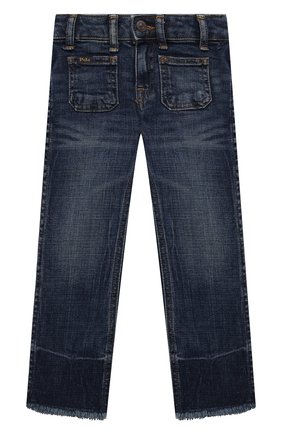 Детские джинсы POLO RALPH LAUREN синего цвета по цене 8325 руб., арт. 312832766 | Фото 1 Детские джинсы POLO RALPH LAUREN синего цвета, арт. 312832766 | Фото 1