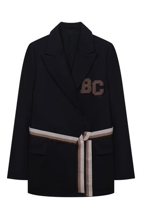 Детский шерстяной жакет BRUNELLO CUCINELLI синего цвета по цене 84150 руб., арт. BB034K005B | Фото 1 Детский шерстяной жакет BRUNELLO CUCINELLI синего цвета, арт. BB034K005B | Фото 1 (Материал подклада: Синтетический материал; Материал внешний: Шерсть; Рукава: Длинные; Девочки Кросс-КТ: Жакет-одежда; Ростовка одежда: 10 - 11 лет | 140 - 146см, 8 лет | 128 см)