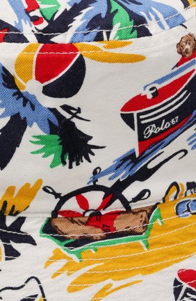 Детская хлопковая панама POLO RALPH LAUREN разноцветного цвета по цене 3580 руб., арт. 323835648 | Фото 3 Детская хлопковая панама POLO RALPH LAUREN разноцветного цвета, арт. 323835648 | Фото 3 (Материал: Текстиль, Хлопок)