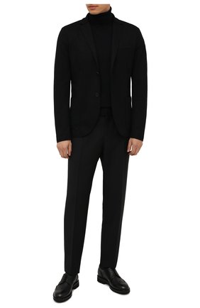 Мужские кожаные дерби CANALI черного цвета по цене 45200 руб., арт. 221207/RF00566 | Фото 2 Мужские кожаные дерби CANALI черного цвета, арт. 221207/RF00566 | Фото 2 (Материал внутренний: Натуральная кожа; Стили: Классический; Мужское Кросс-КТ: Броги-обувь)