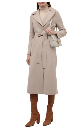 Женские замшевые ботфорты zuzanna 100 STUART WEITZMAN бежевого цвета по цене 76100 руб., арт. S6611 | Фото 2 Женские замшевые ботфорты zuzanna 100 STUART WEITZMAN бежевого цвета, арт. S6611 | Фото 2 (Высота голенища: Высокие; Подошва: Плоская; Каблук высота: Высокий; Материал внутренний: Натуральная кожа; Материал внешний: Замша; Каблук тип: Устойчивый)