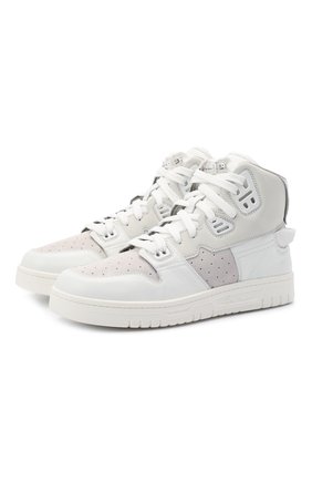 Мужские комбинированные кеды buxeda ACNE STUDIOS кремвого цвета по цене 41200 руб., арт. BD0170 | Фото 1 Мужские комбинированные кеды buxeda ACNE STUDIOS кремвого цвета, арт. BD0170 | Фото 1