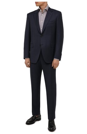 Мужская хлопковая сорочка ERMENEGILDO ZEGNA светло-коричневого цвета по цене 28700 руб., арт. 201317/9MS0BA | Фото 2 Мужская хлопковая сорочка ERMENEGILDO ZEGNA светло-коричневого цвета, арт. 201317/9MS0BA | Фото 2