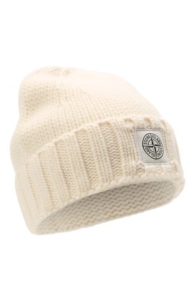 Мужская шерстяная шапка STONE ISLAND кремвого цвета по цене 11950 руб., арт. 7515N17D6 | Фото 1 Мужская шерстяная шапка STONE ISLAND кремвого цвета, арт. 7515N17D6 | Фото 1