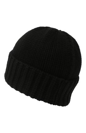 Мужская кашемировая шапка SAINT LAURENT черного цвета по цене 28450 руб., арт. 629100/3Y205 | Фото 2 Мужская кашемировая шапка SAINT LAURENT черного цвета, арт. 629100/3Y205 | Фото 2