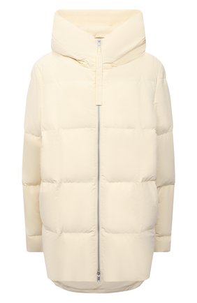 Женский пуховик JIL SANDER бежевого цвета по цене 125000 руб., арт. JPPT441694-WT441100 | Фото 1 Женский пуховик JIL SANDER бежевого цвета, арт. JPPT441694-WT441100 | Фото 1 (Материал утеплителя: Пух и перо; Рукава: Длинные; Длина (верхняя одежда): До середины бедра; Материал подклада: Синтетический материал; Материал внешний: Синтетический материал; Стили: Минимализм; Кросс-КТ: Пуховик)