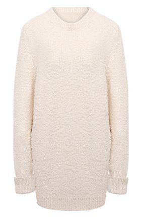 Женский хлопковый свитер MAISON MARGIELA кремвого цвета по цене 69300 руб., арт. S51GP0225/S17664 | Фото 1 Женский хлопковый свитер MAISON MARGIELA кремвого цвета, арт. S51GP0225/S17664 | Фото 1