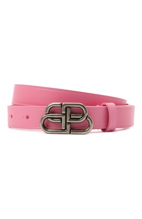 Женский кожаный ремень BALENCIAGA розового цвета по цене 23400 руб., арт. 640450/1801Y | Фото 1 Женский кожаный ремень BALENCIAGA розового цвета, арт. 640450/1801Y | Фото 1