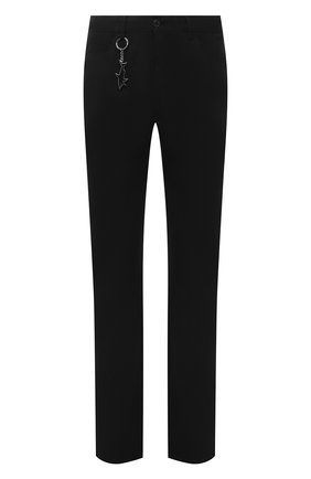Мужские брюки PAUL&SHARK черного цвета, арт. 11314015/HS1 | Фото 1 (Материал внешний: Хлопок; Длина (брюки, джинсы): Стандартные; Случай: Повседневный; Стили: Кэжуэл)