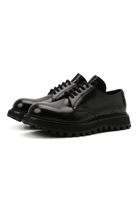 Мужские кожаные дерби michelangelo DOLCE & GABBANA черного цвета по цене 59950 руб., арт. A10690/A1203 | Фото 1 Мужские кожаные дерби michelangelo DOLCE & GABBANA черного цвета, арт. A10690/A1203 | Фото 1