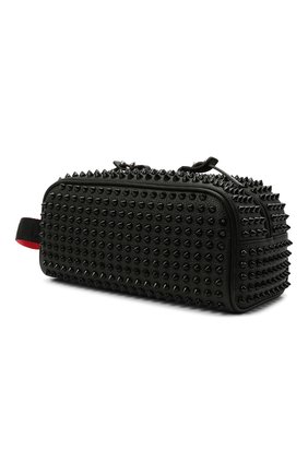 Мужской кожаные несессер blaster CHRISTIAN LOUBOUTIN черного цвета по цене 59950 руб., арт. 1205207/BLASTER SPIKES | Фото 2 Мужской кожаные несессер blaster CHRISTIAN LOUBOUTIN черного цвета, арт. 1205207/BLASTER SPIKES | Фото 2