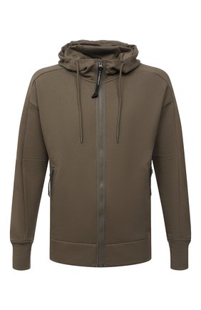 Мужской хлопковая толстовка C.P. COMPANY хаки цвета по цене 21050 руб., арт. 11CMSS060A-005086W | Фото 1 Мужской хлопковая толстовка C.P. COMPANY хаки цвета, арт. 11CMSS060A-005086W | Фото 1