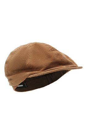 Мужская хлопковое кепи DSQUARED2 светло-коричневого цвета, арт. HAM0035 16202367 | Фото 1 (Материал: Хлопок, Текстиль)