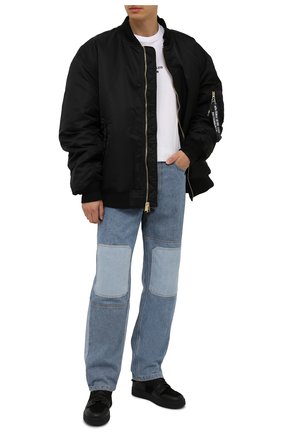 Мужские комбинированные кеды buxeda ACNE STUDIOS черного цвета по цене 41200 руб., арт. BD0170 | Фото 2 Мужские комбинированные кеды buxeda ACNE STUDIOS черного цвета, арт. BD0170 | Фото 2