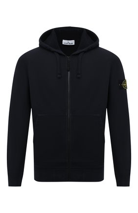 Мужской хлопковая толстовка STONE ISLAND темно-синего цвета по цене 25350 руб., арт. 751564220 | Фото 1 Мужской хлопковая толстовка STONE ISLAND темно-синего цвета, арт. 751564220 | Фото 1