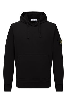 Мужской хлопковое худи STONE ISLAND черного цвета по цене 23150 руб., арт. 751564120 | Фото 1 Мужской хлопковое худи STONE ISLAND черного цвета, арт. 751564120 | Фото 1