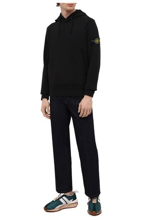 Мужской хлопковое худи STONE ISLAND черного цвета по цене 23150 руб., арт. 751564120 | Фото 2 Мужской хлопковое худи STONE ISLAND черного цвета, арт. 751564120 | Фото 2