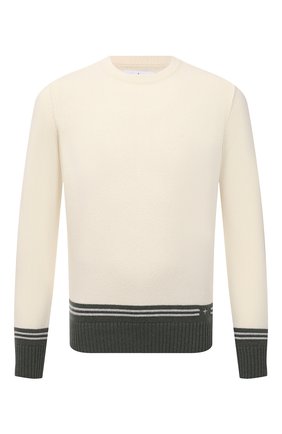 Мужской шерстяной свитер STONE ISLAND кремвого цвета по цене 29250 руб., арт. 7515573B8 | Фото 1 Мужской шерстяной свитер STONE ISLAND кремвого цвета, арт. 7515573B8 | Фото 1