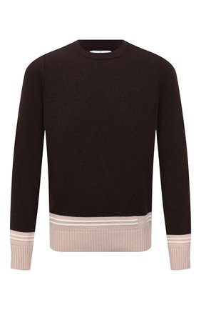 Мужской шерстяной свитер STONE ISLAND темно-коричневого цвета по цене 29250 руб., арт. 7515573B8 | Фото 1 Мужской шерстяной свитер STONE ISLAND темно-коричневого цвета, арт. 7515573B8 | Фото 1
