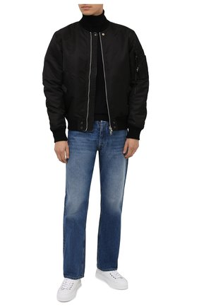 Мужской шерстяная водолазка STONE ISLAND темно-синего цвета по цене 24850 руб., арт. 7515527C4 | Фото 2 Мужской шерстяная водолазка STONE ISLAND темно-синего цвета, арт. 7515527C4 | Фото 2 (Материал внешний: Шерсть; Мужское Кросс-КТ: Водолазка-одежда; Стили: Кэжуэл; Принт: Без принта; Длина (для топов): Стандартные; Рукава: Длинные)