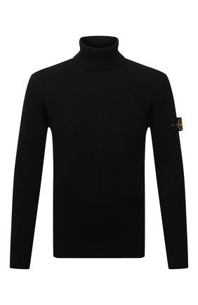 Мужской шерстяной свитер STONE ISLAND темно-синего цвета по цене 29950 руб., арт. 7515525C2 | Фото 1 Мужской шерстяной свитер STONE ISLAND темно-синего цвета, арт. 7515525C2 | Фото 1 (Материал внешний: Шерсть; Мужское Кросс-КТ: Свитер-одежда; Стили: Кэжуэл; Принт: Без принта; Длина (для топов): Стандартные; Рукава: Длинные)