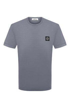 Мужская хлопковая футболка STONE ISLAND серого цвета по цене 10500 руб., арт. 751524113 | Фото 1 Мужская хлопковая футболка STONE ISLAND серого цвета, арт. 751524113 | Фото 1