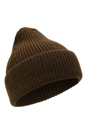 Мужская шапка из хлопка и шерсти MAISON MARGIELA хаки цвета по цене 21600 руб., арт. S50TC0051/S17791 | Фото 1 Мужская шапка из хлопка и шерсти MAISON MARGIELA хаки цвета, арт. S50TC0051/S17791 | Фото 1