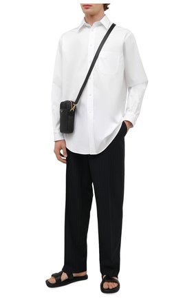 Мужская хлопковая рубашка MAISON MARGIELA белого цвета по цене 49300 руб., арт. S50DL0486/S52245 | Фото 2 Мужская хлопковая рубашка MAISON MARGIELA белого цвета, арт. S50DL0486/S52245 | Фото 2