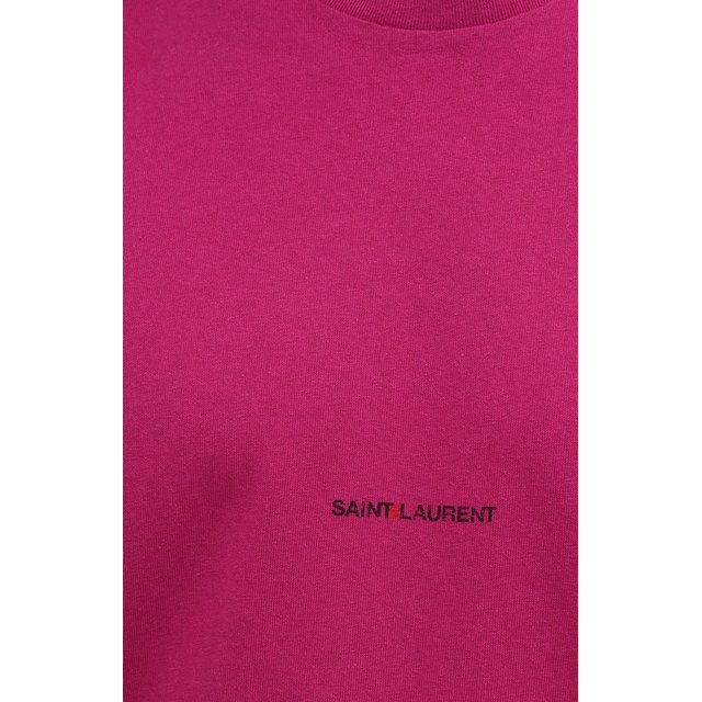 фото Хлопковая футболка saint laurent