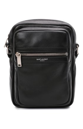 Мужская кожаная сумка sid SAINT LAURENT черного цвета по цене 65450 руб., арт. 581700/1GE0E | Фото 1 Мужская кожаная сумка sid SAINT LAURENT черного цвета, арт. 581700/1GE0E | Фото 1