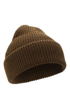 Женская шапка из хлопка и шерсти MAISON MARGIELA хаки цвета по цене 21600 руб., арт. S50TC0051/S17791 | Фото 1 Женская шапка из хлопка и шерсти MAISON MARGIELA хаки цвета, арт. S50TC0051/S17791 | Фото 1