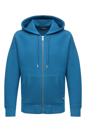 Мужской толстовка из вискозы DIESEL синего цвета по цене 16750 руб., арт. A02705/0DBBR | Фото 1 Мужской толстовка из вискозы DIESEL синего цвета, арт. A02705/0DBBR | Фото 1