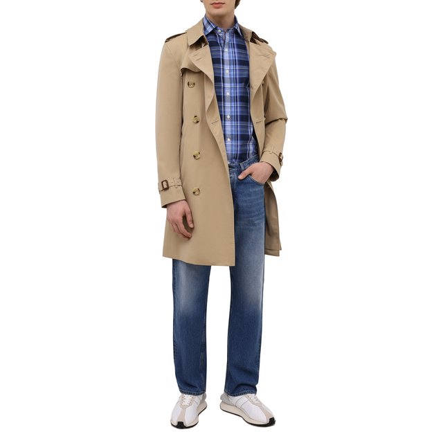 фото Хлопковая рубашка polo ralph lauren