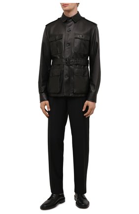 Мужская кожаная куртка RALPH LAUREN черного цвета по цене 479500 руб., арт. 798843748 | Фото 2 Мужская кожаная куртка RALPH LAUREN черного цвета, арт. 798843748 | Фото 2 (Рукава: Длинные; Материал подклада: Хлопок; Длина (верхняя одежда): Короткие; Кросс-КТ: Куртка; Мужское Кросс-КТ: Кожа и замша; Стили: Кэжуэл; Материал внешний: Натуральная кожа)