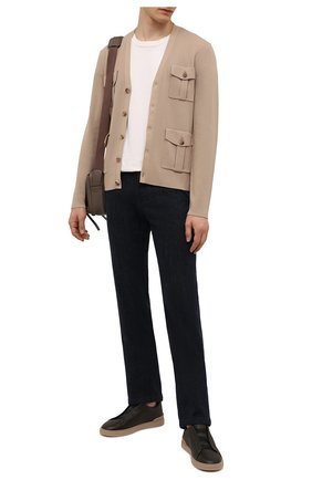 Мужской кашемировый кардиган RALPH LAUREN бежевого цвета по цене 152000 руб., арт. 790841422 | Фото 2 Мужской кашемировый кардиган RALPH LAUREN бежевого цвета, арт. 790841422 | Фото 2