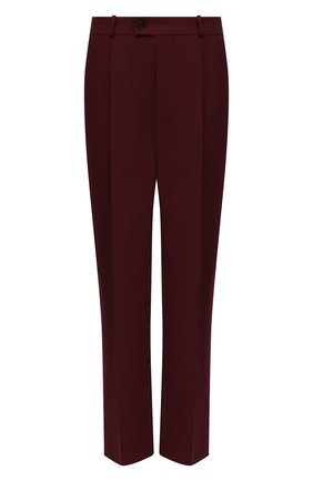Женские брюки MAISON MARGIELA бордового цвета по цене 68250 руб., арт. S51KA0544/S53220 | Фото 1 Женские брюки MAISON MARGIELA бордового цвета, арт. S51KA0544/S53220 | Фото 1