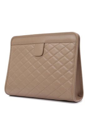 Женская сумка victoire SAINT LAURENT бежевого цвета по цене 109000 руб., арт. 657361/18V07 | Фото 3 Женская сумка victoire SAINT LAURENT бежевого цвета, арт. 657361/18V07 | Фото 3 (Сумки-технические: Сумки через плечо; Ремень/цепочка: С цепочкой; Размер: medium, small; Материал: Натуральная кожа)