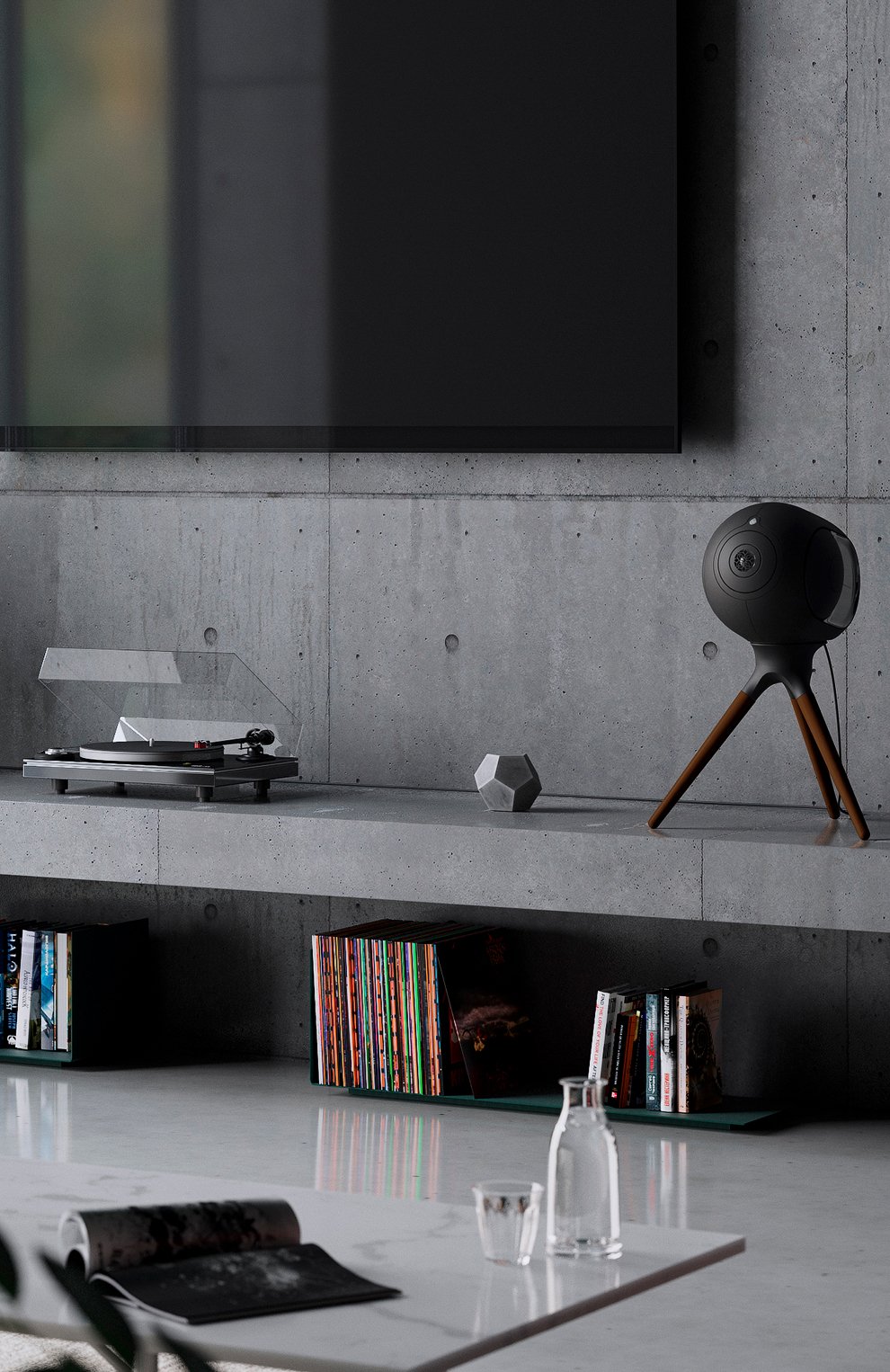 Стойка настольная devialet treepod для devialet phantom i DEVIALET черного цвета по цене 49990 руб., арт. VT815 | Фото 7 Стойка настольная devialet treepod для devialet phantom i DEVIALET черного цвета, арт. VT815 | Фото 7 (Региональные ограничения белый список (Axapta Mercury): RU)