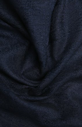 Женский шарф GIORGIO ARMANI темно-синего цвета по цене 18400 руб., арт. 795213/1A135 | Фото 2 Женский шарф GIORGIO ARMANI темно-синего цвета, арт. 795213/1A135 | Фото 2
