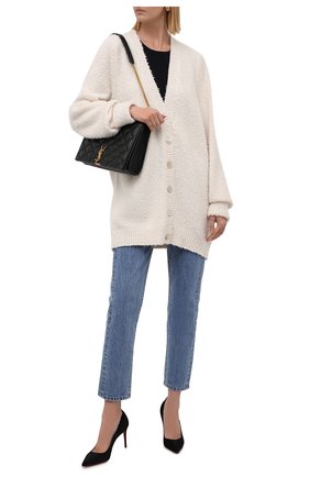 Женский хлопковый кардиган MAISON MARGIELA кремвого цвета по цене 74950 руб., арт. S51GP0226/S17664 | Фото 2 Женский хлопковый кардиган MAISON MARGIELA кремвого цвета, арт. S51GP0226/S17664 | Фото 2