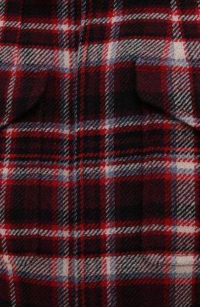 Женский шерстяная куртка POLO RALPH LAUREN разноцветного цвета, арт. 211858148 | Фото 5 (Кросс-КТ: Куртка; Материал внешний: Шерсть; Рукава: Длинные; Стили: Спорт-шик; Длина (верхняя одежда): Короткие; Материал подклада: Вискоза)