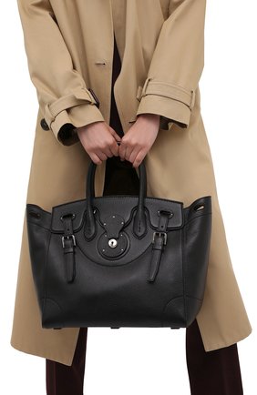 Женская сумка light ricky 33 RALPH LAUREN черного цвета по цене 229500 руб., арт. 435855831 | Фото 2 Женская сумка light ricky 33 RALPH LAUREN черного цвета, арт. 435855831 | Фото 2