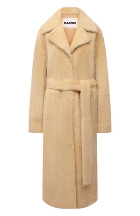 Женская шуба из овчины JIL SANDER бежевого цвета по цене 865000 руб., арт. JSPT651070-WTL08010 | Фото 1 Женская шуба из овчины JIL SANDER бежевого цвета, арт. JSPT651070-WTL08010 | Фото 1 (Длина (верхняя одежда): Длинные; Рукава: Длинные; Материал внешний: Натуральный мех; Стили: Гламурный; Женское Кросс-КТ: Мех)