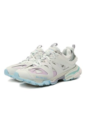 Женские комбинированные кроссовки track BALENCIAGA светло-серого цвета по цене 87900 руб., арт. 542436/W3AC4 | Фото 1 Женские комбинированные кроссовки track BALENCIAGA светло-серого цвета, арт. 542436/W3AC4 | Фото 1