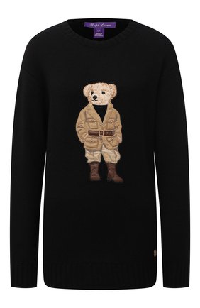 Женский кашемировый пуловер RALPH LAUREN черного цвета по цене 149000 руб., арт. 290851000 | Фото 1 Женский кашемировый пуловер RALPH LAUREN черного цвета, арт. 290851000 | Фото 1