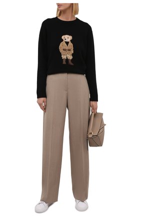 Женский кашемировый пуловер RALPH LAUREN черного цвета по цене 149000 руб., арт. 290851000 | Фото 2 Женский кашемировый пуловер RALPH LAUREN черного цвета, арт. 290851000 | Фото 2